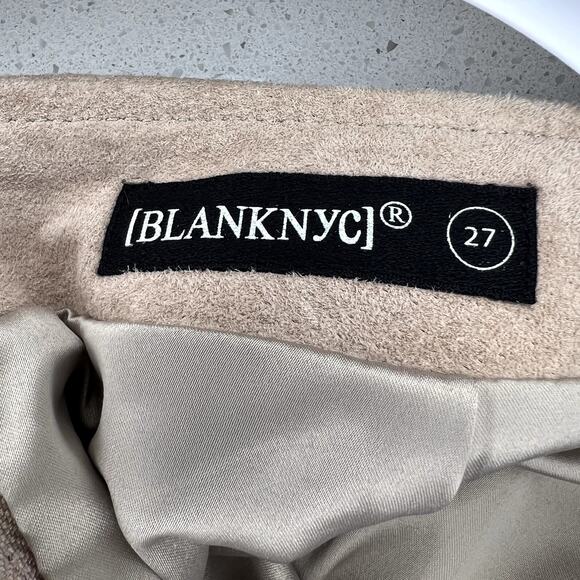 Nordstrom Blank NYC Leather Suede Blush
Classic Modern Mini Skirt Women's Sz 27 - Picture 5 of 6